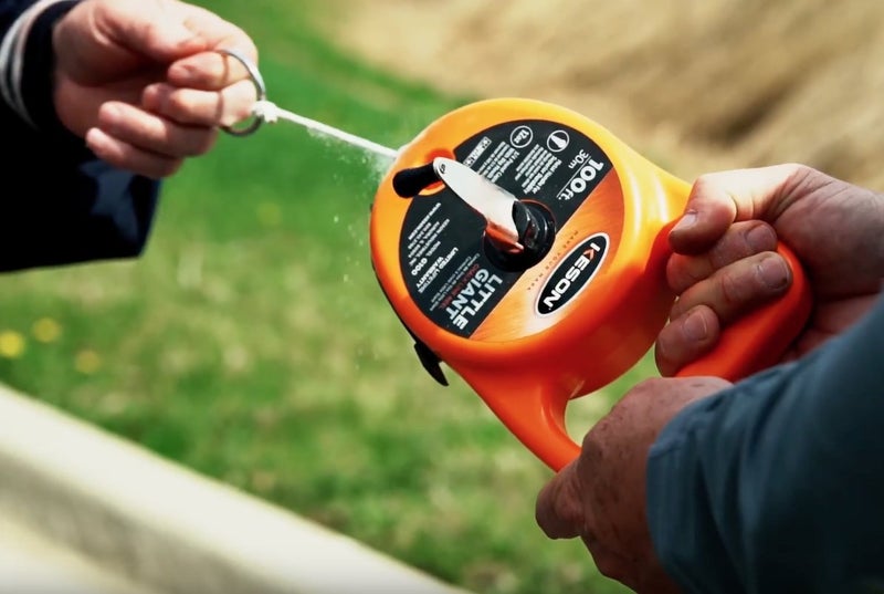 Keson G110D Double Little Gaint Chalk Line Reel  110-Foot - Image 2